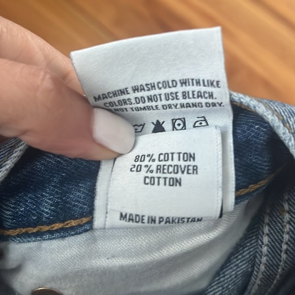 LOVERS + FRIENDS Austin high rise cut off denim short 29 - Picture 8 of 8